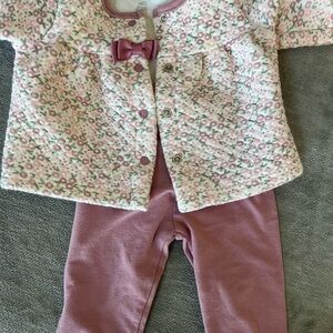 Floral Pink Kids Matching Set